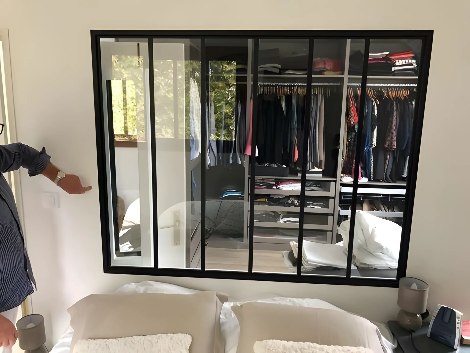 Dressing avec verrière