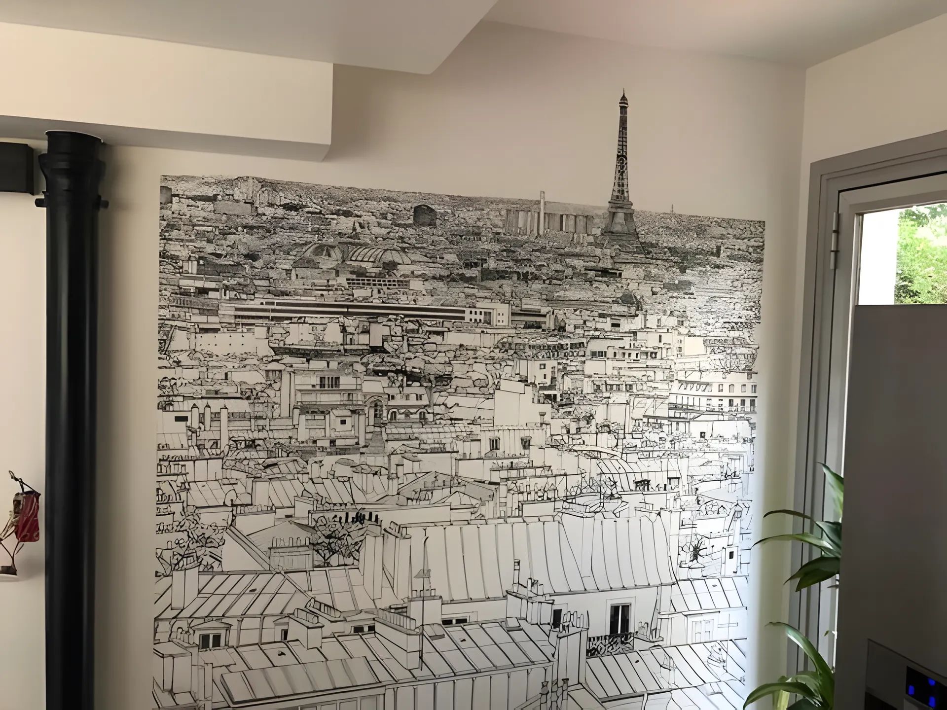 Papier peint panoramique de Paris