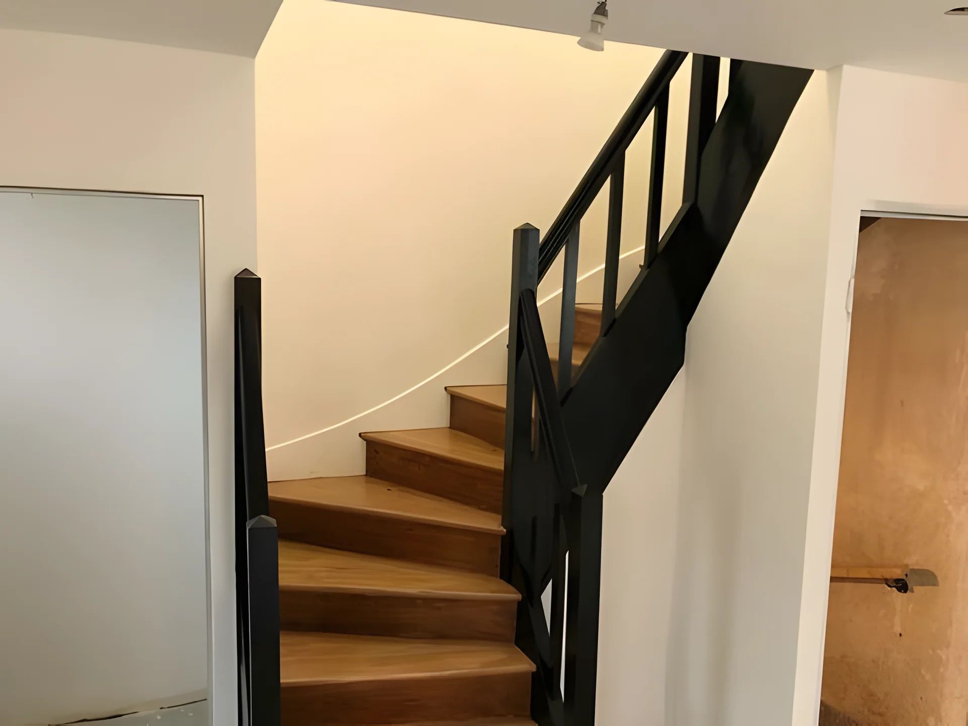 Escalier en bois